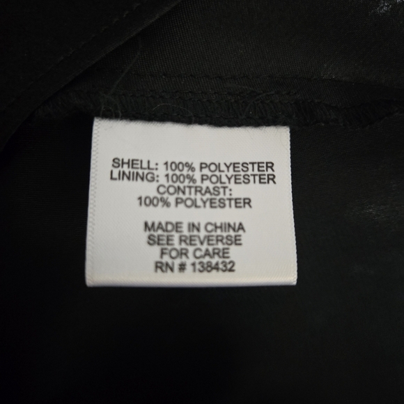 Geode Formal Black Gold Sheer Panel Dress Size XL - Picture 9 of 11